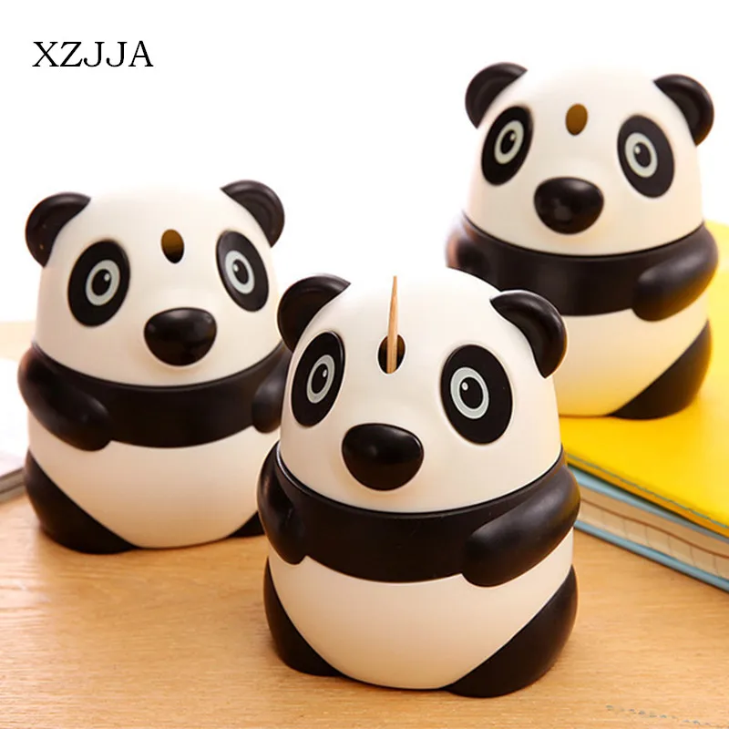 Автоматическая коробка для зубочисток XZJJA Panda, модные зубочистки с давлением, милые Мультяшные настольные огнетушители
Автоматическая коробка для зубочисток XZJJA Panda, модные зубочистки с давлением, милые Мультяшные настольные огнетушители