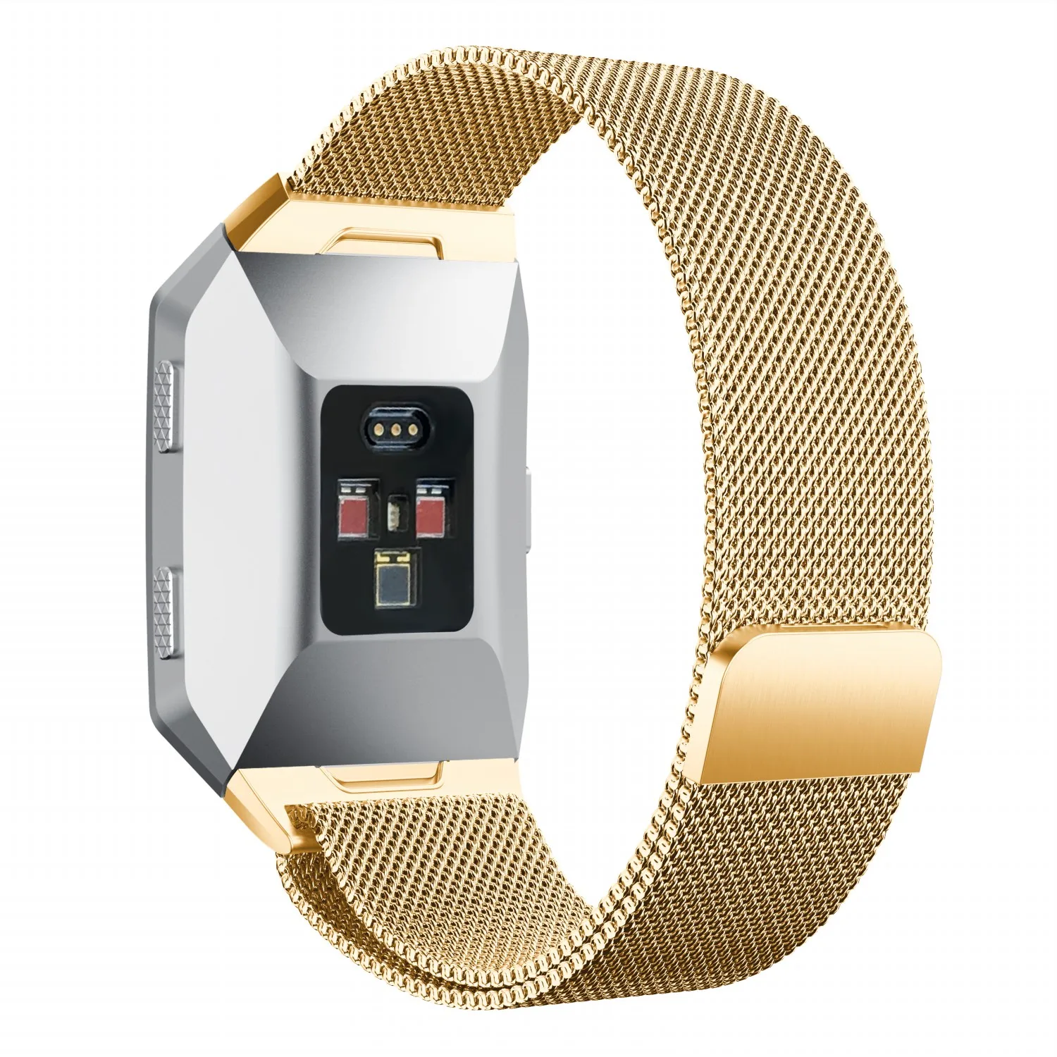 Новый ML ремешок для часов Fitbit ионный с магнитной застежкой сетчатый Браслет из