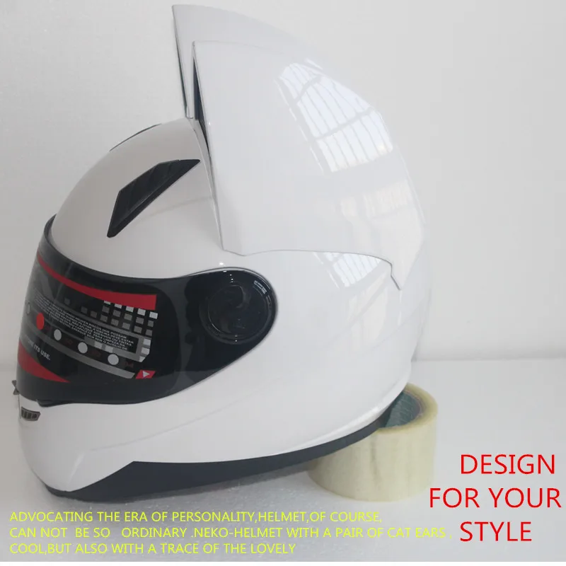NITRINOS Motorcycle Helmet Women Moto Ear Personality Full Face Motor Helmet 4 Colors Pink Yellow Black White
NITRINOS Motorcycle Helmet Women Moto Ear Personality Full Face Motor Helmet 4 Colors Pink Yellow Black White