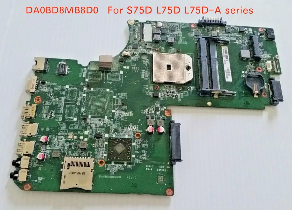A000243670 DA0BD8MB8D0 mainboard For Toshiba Satellite S75D L75D L75D-A series laptop motherboard
A000243670 DA0BD8MB8D0 mainboard For Toshiba Satellite S75D L75D L75D-A series laptop motherboard