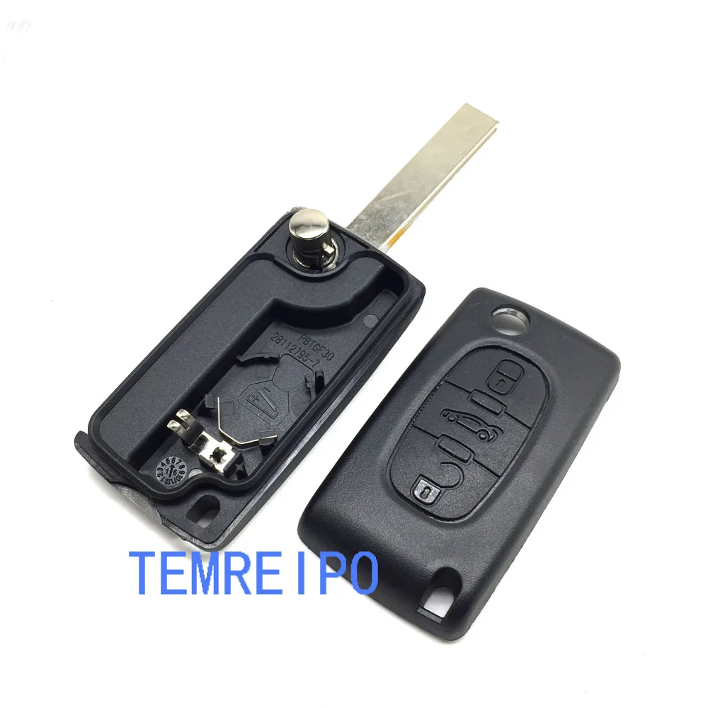Remote Key Case Shell for Peugeot 407 407 307 308 607 key cover 3 buttons flip key case With car Symbol (Blade with groove)
Remote Key Case Shell for Peugeot 407 407 307 308 607 key cover 3 buttons flip key case With car Symbol (Blade with groove)