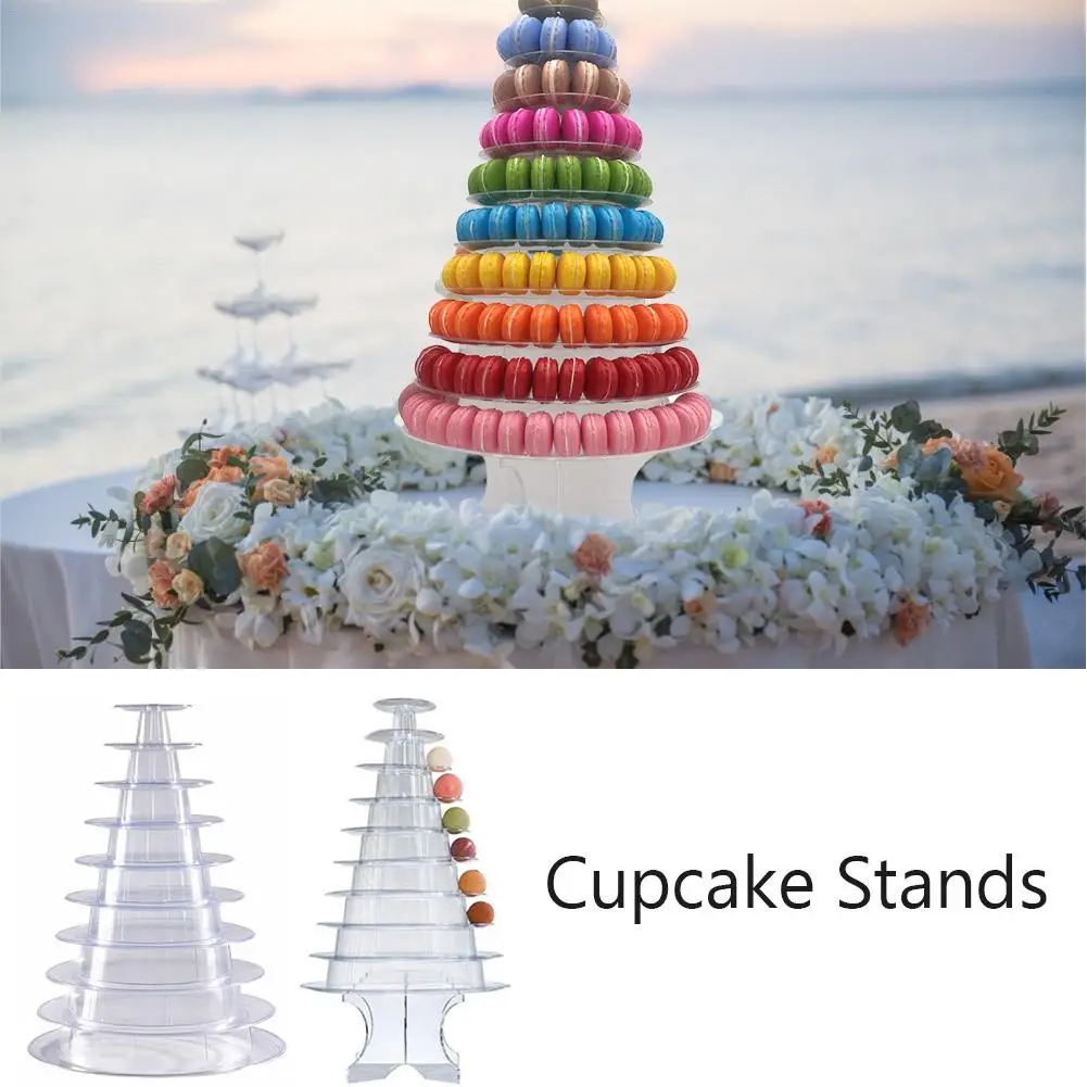 10 Tiers Round Macaron Tower Stand Cake Display Rack for Wedding Birthday Decor Food Grade Non Toxic PVC
10 Tiers Round Macaron Tower Stand Cake Display Rack for Wedding Birthday Decor Food Grade Non Toxic PVC