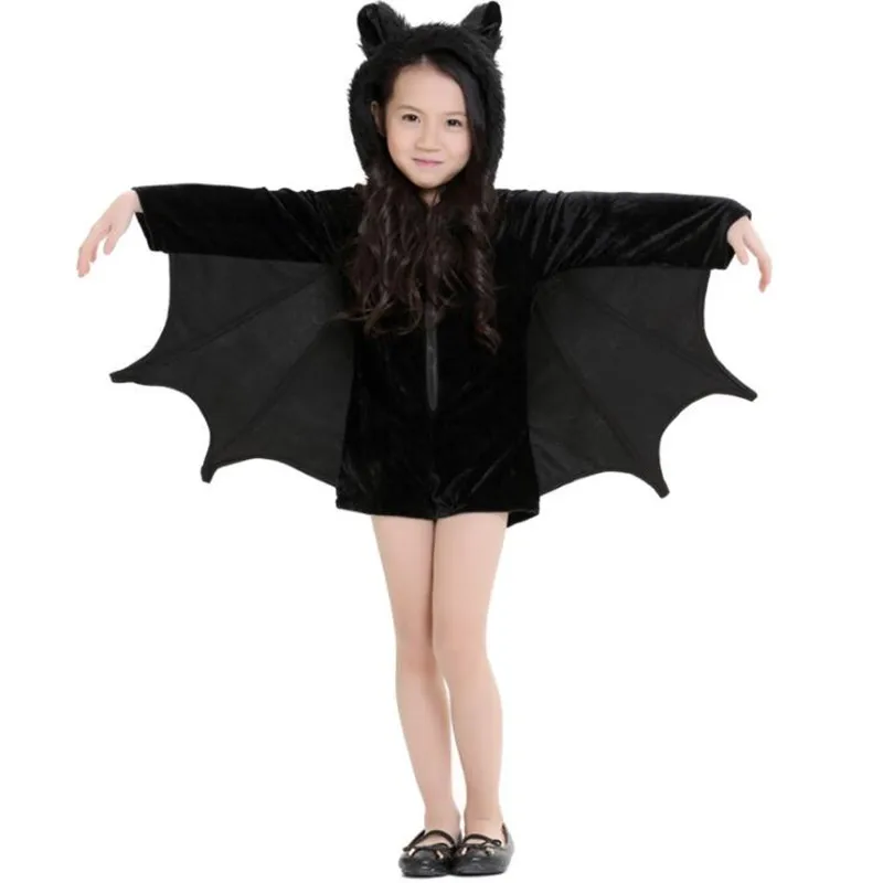 Kids Girls Black Bat Children Hallowmas Cosplay Costumes Carnival Party Costume Halloween Christmas
Kids Girls Black Bat Children Hallowmas Cosplay Costumes Carnival Party Costume Halloween Christmas