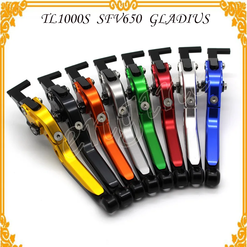 Motorcycle CNC dedicated Handlebar single-Folding&Extendable Brakes Clutch Levers For SUZUKI TL1000S SFV650 GLADIUS
Motorcycle CNC dedicated Handlebar single-Folding&Extendable Brakes Clutch Levers For SUZUKI TL1000S SFV650 GLADIUS