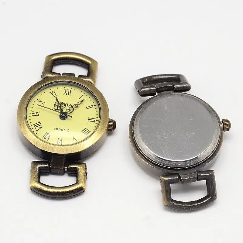 Vintage Antique Bronze Roman Watch Face Alloy Flat Round Watch Head Watch Asscessory, 48x28x9mm, Hole: 10x5mm
Vintage Antique Bronze Roman Watch Face Alloy Flat Round Watch Head Watch Asscessory, 48x28x9mm, Hole: 10x5mm