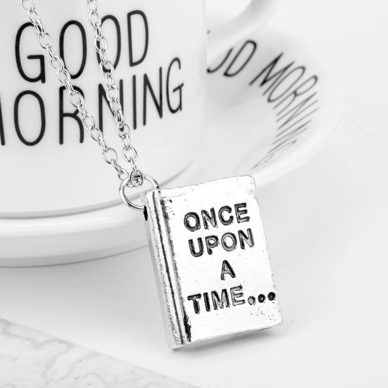 Mini Story Book Pendant Necklace Fairy Tale Vintage Retro Engraved "Once Upon A Time HAPPILY EVER AFTER" Letter Necklace Jewelry
Mini Story Book Pendant Necklace Fairy Tale Vintage Retro Engraved "Once Upon A Time HAPPILY EVER AFTER" Letter Necklace Jewelry