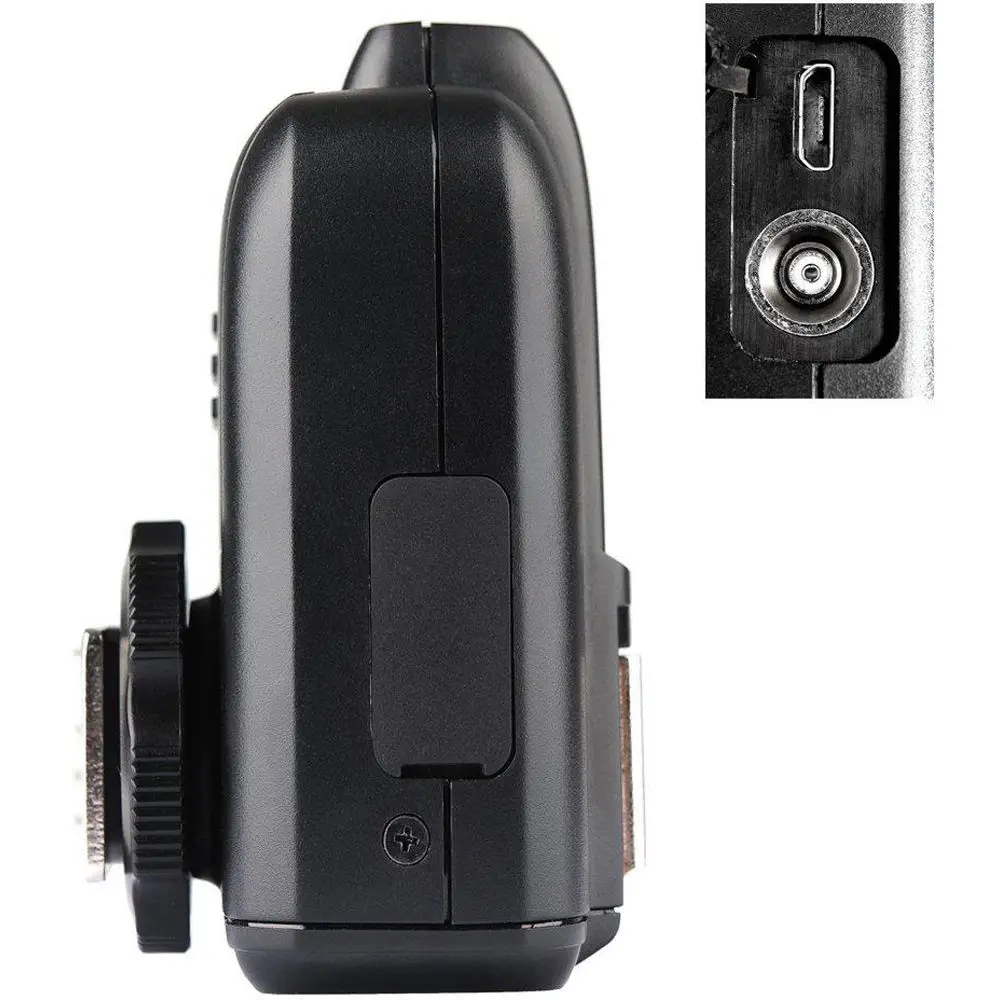 Беспроводной триггер для вспышки Godox X1R-S TTL камеры Sony X1TC Hot shoe PC sync terminal 1/8000 second |