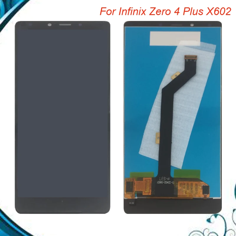 100% протестированный ОК для infinix Zaro 4 plus X602 ЖК дисплей дигитайзер сборка сенсорный