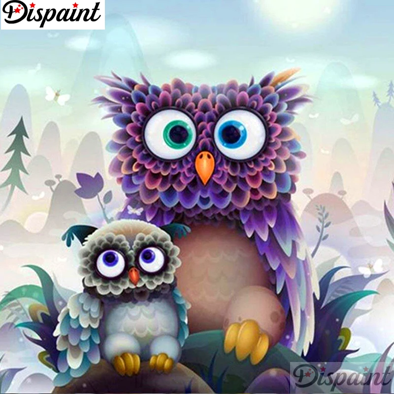 Dispaint Full Square/Round Drill 5D DIY Diamond Painting "Cartoon owl" Embroidery Cross Stitch 3D Home Decor A10791
Dispaint Full Square/Round Drill 5D DIY Diamond Painting "Cartoon owl" Embroidery Cross Stitch 3D Home Decor A10791