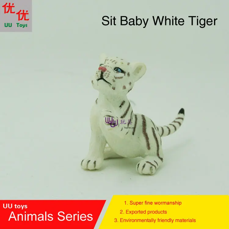 Hot toys:Sitting Baby White Tiger Simulation model Animals kids toys children educational props
Hot toys:Sitting Baby White Tiger Simulation model Animals kids toys children educational props