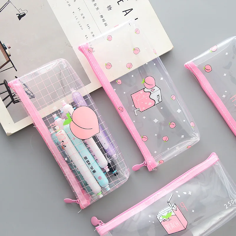 pencil case transparent kawaii school for girls trousse scolaire cartuchera para lapices school etui piorniki kalem kutusu cute
pencil case transparent kawaii school for girls trousse scolaire cartuchera para lapices school etui piorniki kalem kutusu cute