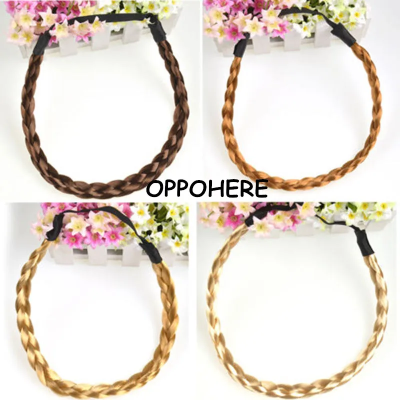 Fashion Hair Accessories Simulation Synthetic Hair Plaited Headband Elastic Hair Band Braided Headwear Hair scrunchy Headband
Fashion Hair Accessories Simulation Synthetic Hair Plaited Headband Elastic Hair Band Braided Headwear Hair scrunchy Headband