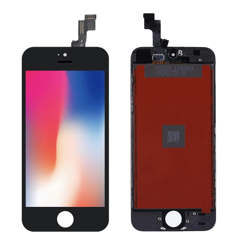 100% оригинальное качество ЖК с сенсорным экраном для iPhone 5S A1533 A1457 A1530 A1453 A1518 A1528