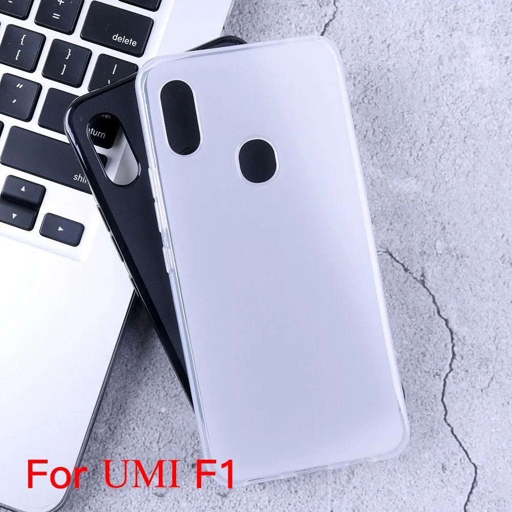 Матовый Силиконовый противоударный чехол для Umidigi F1 мягкий из ТПУ с пудингом Umi