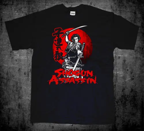 Japan Lonewolf and Cub Shogun Assassin Classic Kozure Okami Samurai Film T-Shirt 2019 New Brand Cheap Sale Cotton Funny Shirts
Japan Lonewolf and Cub Shogun Assassin Classic Kozure Okami Samurai Film T-Shirt 2019 New Brand Cheap Sale Cotton Funny Shirts