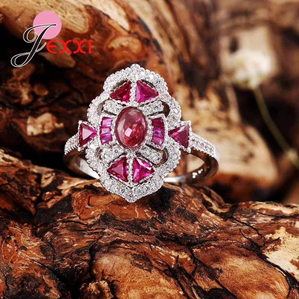 Classic Beauty Crystal 925 Sterling Silver Design Purple Color Cubic Zirconia Rings Fine Jewelry Women For Wedding
Classic Beauty Crystal 925 Sterling Silver Design Purple Color Cubic Zirconia Rings Fine Jewelry Women For Wedding