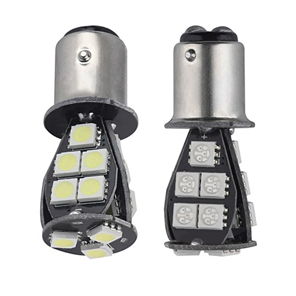 Бесплатная доставка партиями по 10 штук 1156 BA15S 21 SMD 5050 Янтарный белого Нет Ошибка