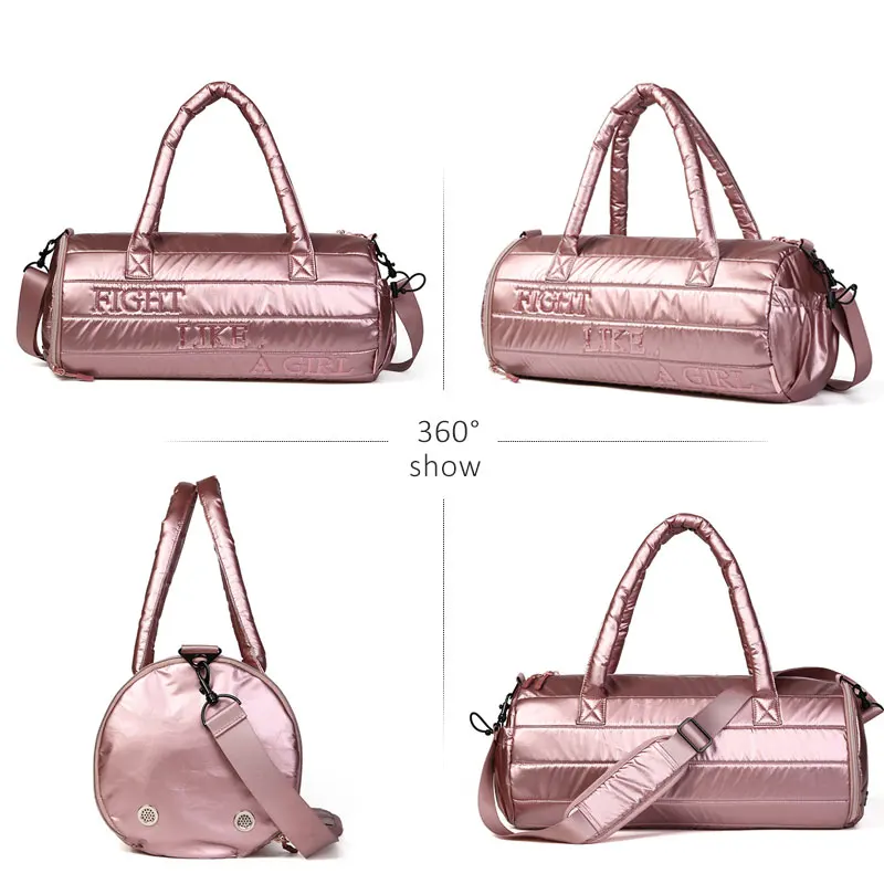 New Women Winter Space Bale Tote Bags Cotton Padded Travel and Swimming Handbag Luggage Sack Female Shoulder Yoga Bag
New Women Winter Space Bale Tote Bags Cotton Padded Travel and Swimming Handbag Luggage Sack Female Shoulder Yoga Bag