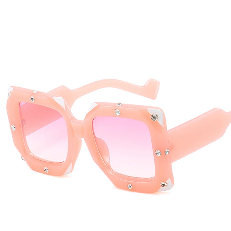 PAWXFB 2019 Мода негабаритные Квадратные Солнцезащитные очки для женщин мужчин новые