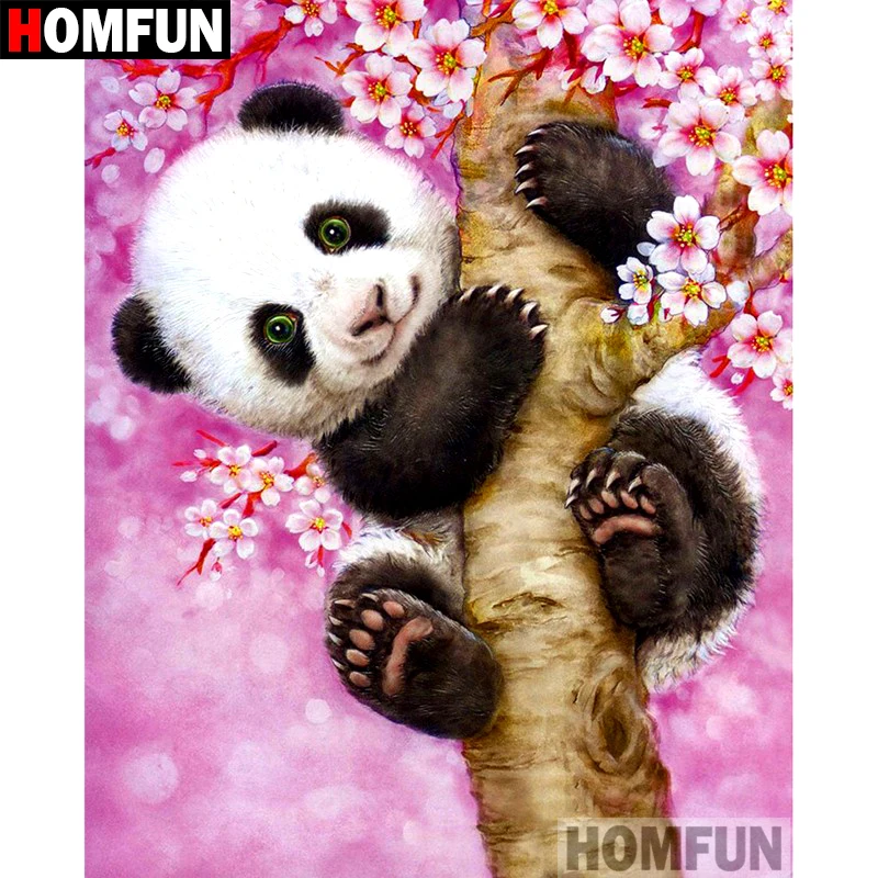 HOMFUN 5D DIY Diamond Painting Full Square/Round Drill "Animal panda" 3D Embroidery Cross Stitch gift Home Decor A02327
HOMFUN 5D DIY Diamond Painting Full Square/Round Drill "Animal panda" 3D Embroidery Cross Stitch gift Home Decor A02327