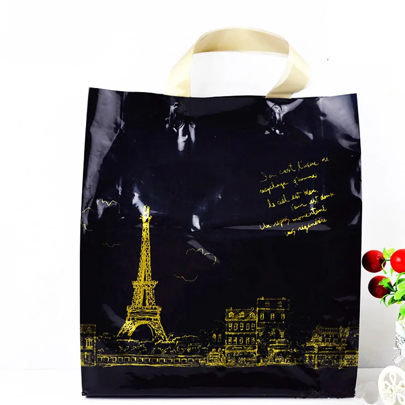 25x35x8cm Black /Yellow Tower Pattern Plastic Shopping Bags With Handle25pcs Plastic Gift Bags Packaging Bags With Handle Jewelr
25x35x8cm Black /Yellow Tower Pattern Plastic Shopping Bags With Handle25pcs Plastic Gift Bags Packaging Bags With Handle Jewelr