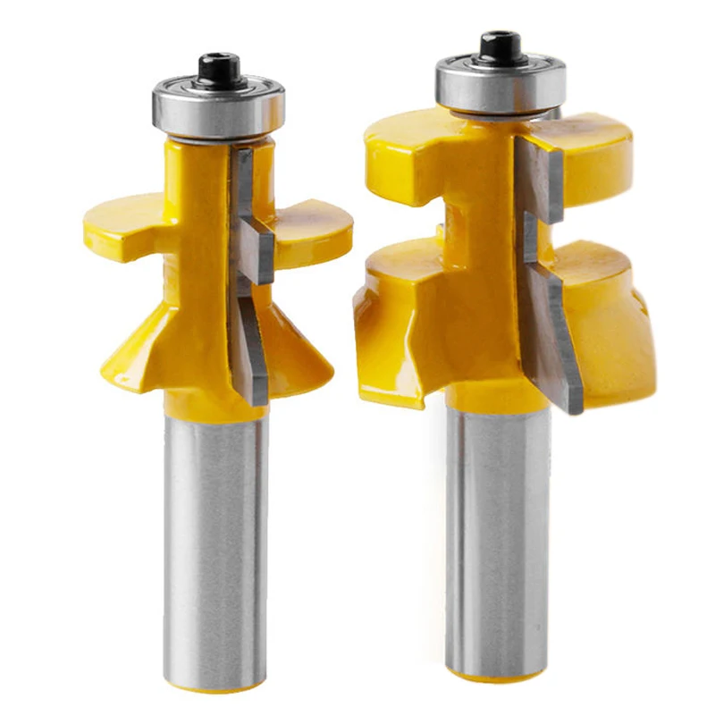 2pcs 1/2"x 1-1/8" Tongue & Groove Router Bit V-Joint V-notch Matched Router Bit Set For Woodworking Tools
2pcs 1/2"x 1-1/8" Tongue & Groove Router Bit V-Joint V-notch Matched Router Bit Set For Woodworking Tools
