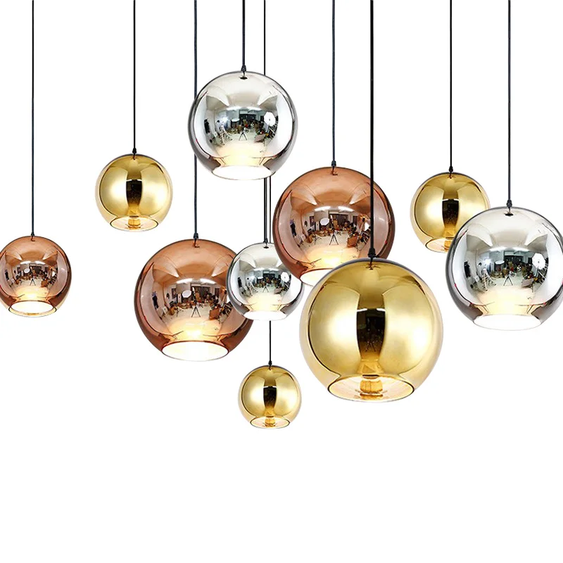 Post Modern Dixon Pendant Light Mirror Glass Ball Copper Color Globe Pendant Lamp Modern Lighting Fixtures Restaurant Dining
Post Modern Dixon Pendant Light Mirror Glass Ball Copper Color Globe Pendant Lamp Modern Lighting Fixtures Restaurant Dining