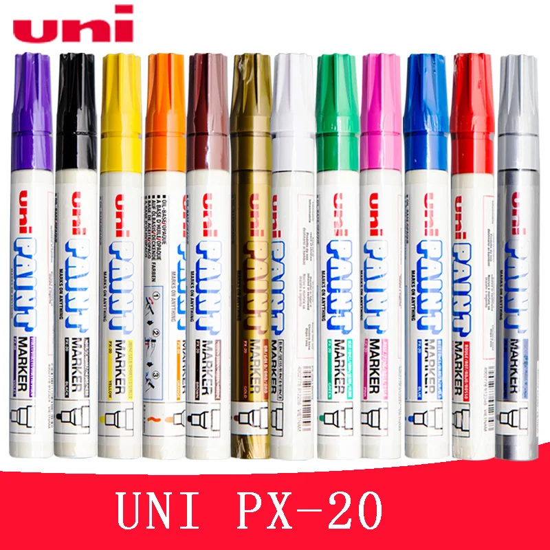 1 Piece Mitsubishi px-20 15 Colors Waterproof Car Tyre Tire Tread Rubber Metal permanent Paint Marker Pen
1 Piece Mitsubishi px-20 15 Colors Waterproof Car Tyre Tire Tread Rubber Metal permanent Paint Marker Pen