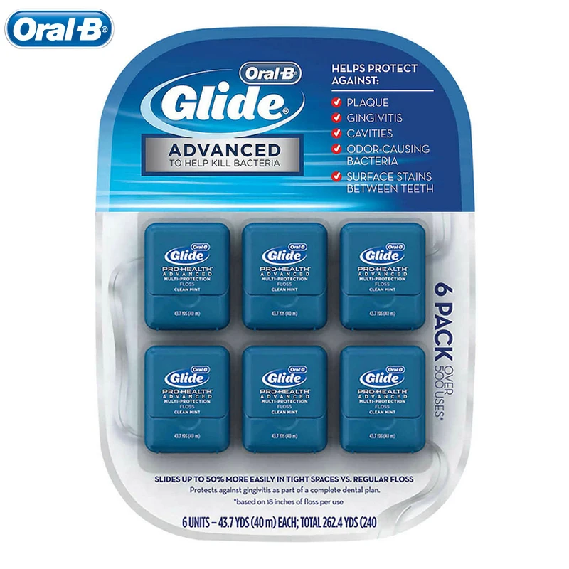 Oral Boral irrigator Multi-protection Dental Floss Gum Care Oral Hygiene Flat Thread Flosser Cool Mint 43.7yd/40m (6 pcs=1 pack)
Oral Boral irrigator Multi-protection Dental Floss Gum Care Oral Hygiene Flat Thread Flosser Cool Mint 43.7yd/40m (6 pcs=1 pack)