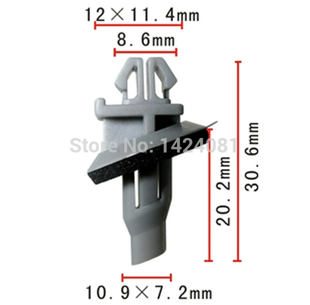 20x OEM Nylon Fender Moulding Clip With Sealer for Lexus 75492-60030 18x20mm 2000-On 7549260030
20x OEM Nylon Fender Moulding Clip With Sealer for Lexus 75492-60030 18x20mm 2000-On 7549260030