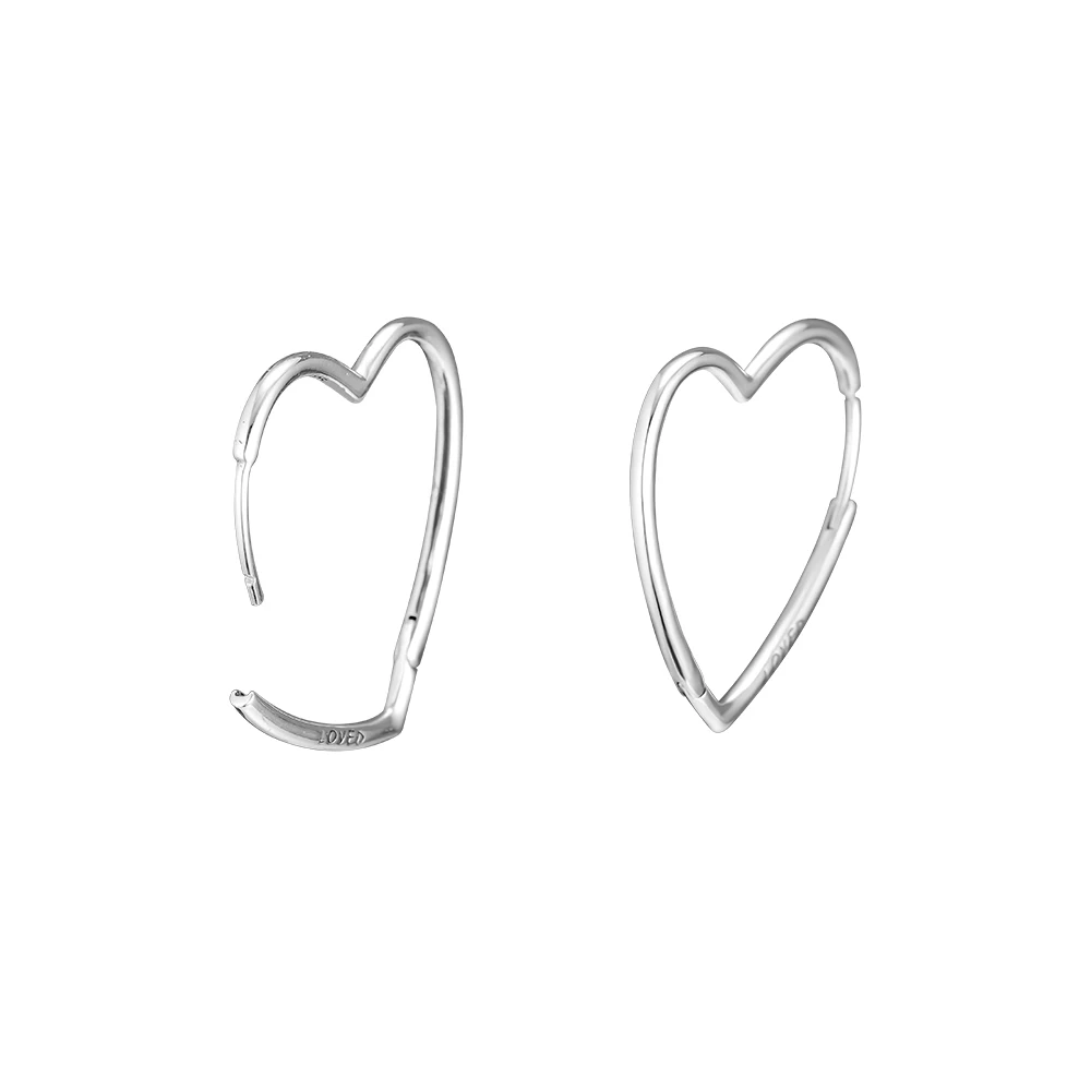 Large Asymmetric Hearts of Love Hoop Earring 100% 925 Sterling-Silver-Jewelry Free Shipping
Large Asymmetric Hearts of Love Hoop Earring 100% 925 Sterling-Silver-Jewelry Free Shipping
