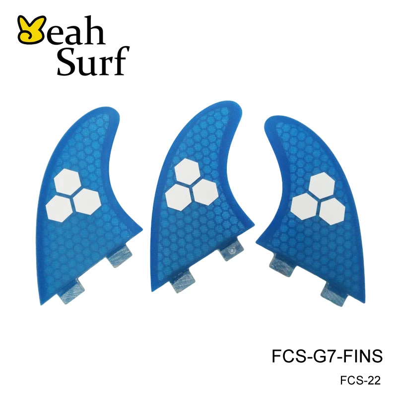 Для Серфинга FIN серфинга FCS G7 fin вафельная логотип стекловолокна доски для Fin|surfboard