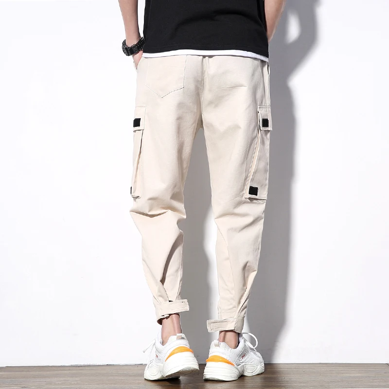 2021 Western Style Cargo Pants Men Cotton Joggers Trousers Black Many Pockets Pants Ankle Harem Pants Casual Pants Men 5XL
2021 Western Style Cargo Pants Men Cotton Joggers Trousers Black Many Pockets Pants Ankle Harem Pants Casual Pants Men 5XL