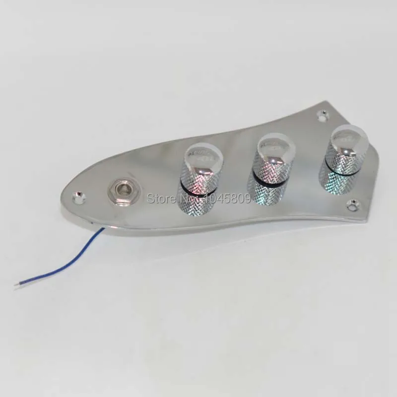 2PCS Chrome Plated Wired Switch Control Plate Assembly Knobs Pots Loaded Guitar Parts&Accessories
2PCS Chrome Plated Wired Switch Control Plate Assembly Knobs Pots Loaded Guitar Parts&Accessories