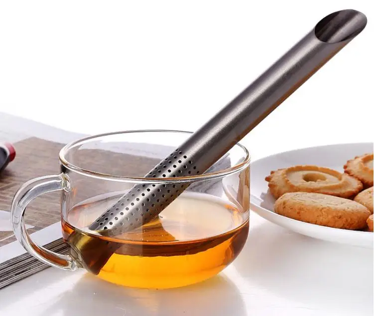 100Pcs Tea Filters 304 Stainless Steel Tea Stick Tube Long Tea Infuser Strainer Wholesale SN619
100Pcs Tea Filters 304 Stainless Steel Tea Stick Tube Long Tea Infuser Strainer Wholesale SN619