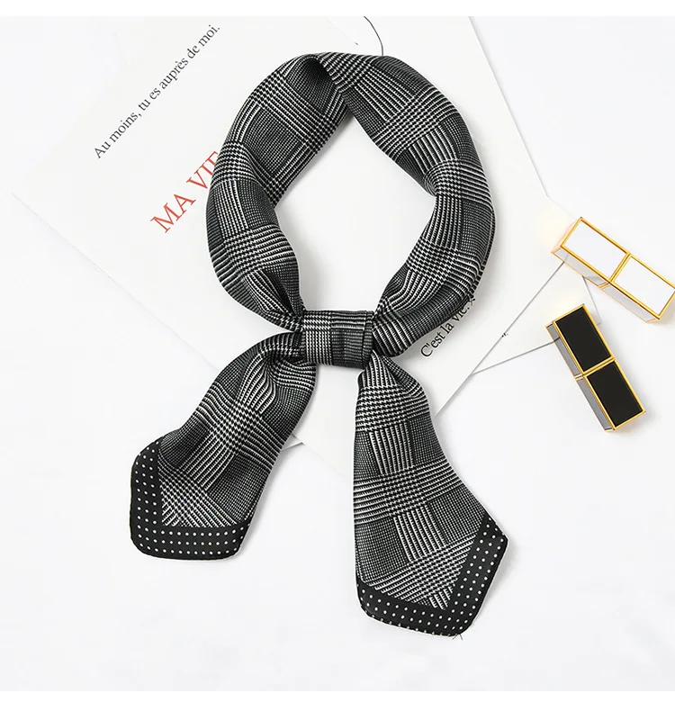 Yishine 70*70 CM Women Multifunction Polyester Silk Scarf Elegant Plaid Printed Satin Small Square Wraps Scarves Shawl
Yishine 70*70 CM Women Multifunction Polyester Silk Scarf Elegant Plaid Printed Satin Small Square Wraps Scarves Shawl