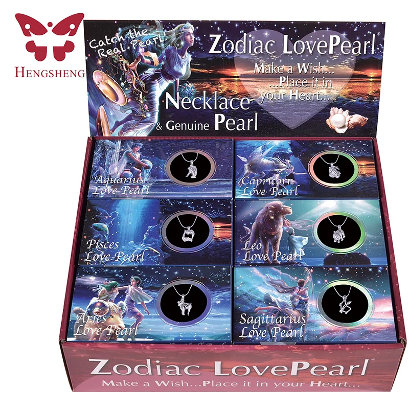 Love Wish Natural Freshwater Pearl Oyster With 12 Constellation Pendant, Open The Oyster Take Out The Pearl To Make The Pendant
Love Wish Natural Freshwater Pearl Oyster With 12 Constellation Pendant, Open The Oyster Take Out The Pearl To Make The Pendant