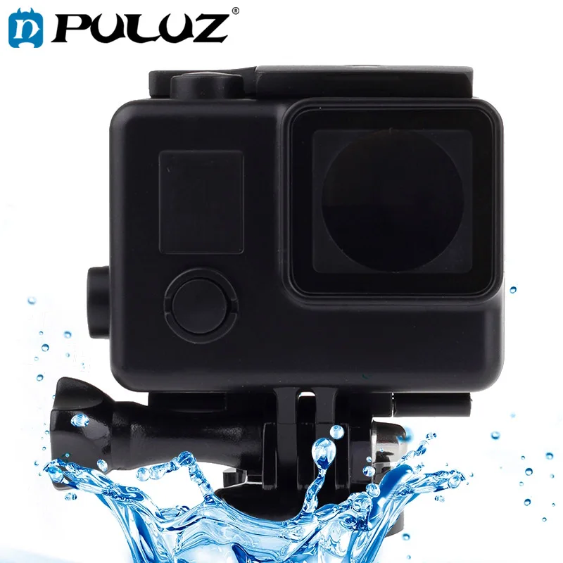 PULUZ Black Edition Waterproof Housing Protective Case with Buckle Basic Mount for GoPro HERO4 /3+Waterproof Depth: 10m
PULUZ Black Edition Waterproof Housing Protective Case with Buckle Basic Mount for GoPro HERO4 /3+Waterproof Depth: 10m