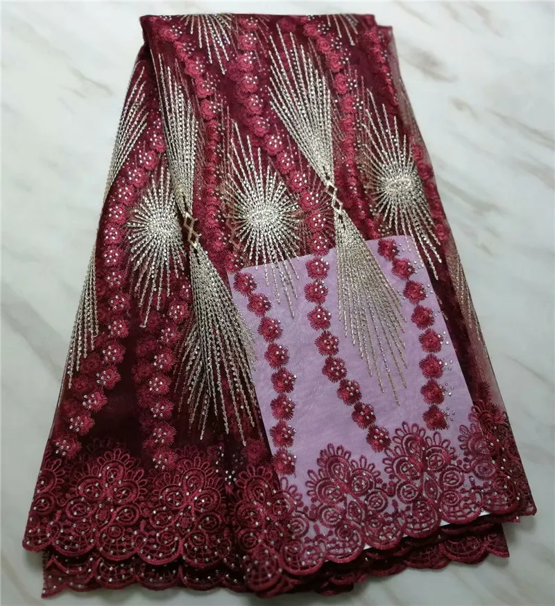 luxury african lace fabric high quality lace 2019 embroidery nigerian lace fabric with rhinestone for wedding dress
luxury african lace fabric high quality lace 2019 embroidery nigerian lace fabric with rhinestone for wedding dress