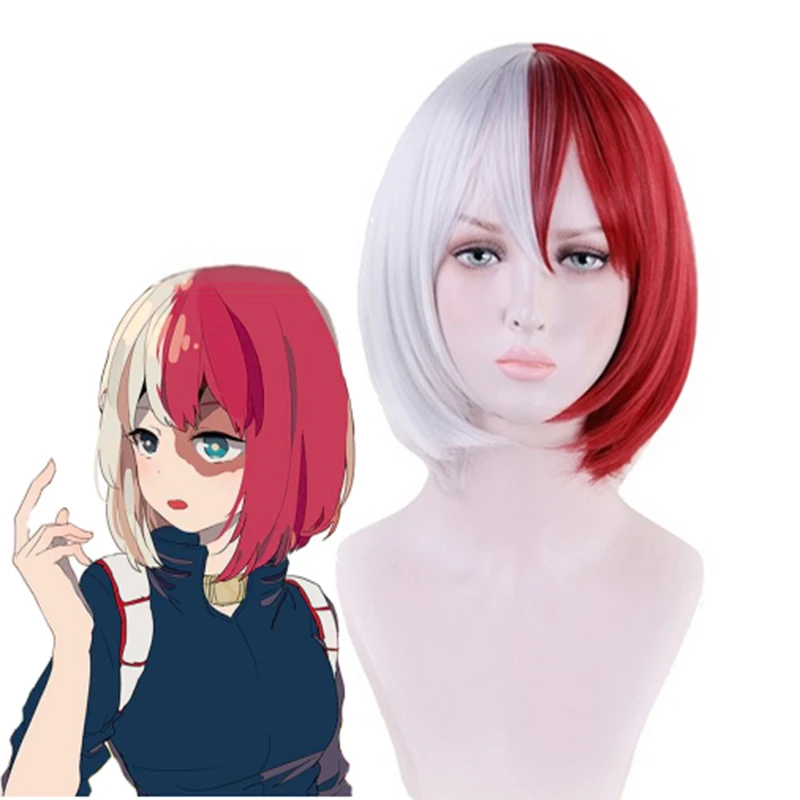 My Hero Academia Cosplay Wig Shouto Todoroki Cosplay BoBo Wig Heat Resistant Synthetic Boku No Hero Academia Wig Halloween Wigs
My Hero Academia Cosplay Wig Shouto Todoroki Cosplay BoBo Wig Heat Resistant Synthetic Boku No Hero Academia Wig Halloween Wigs