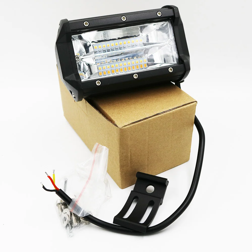 YSY 5 inch LED Work Light 60W Bar Bulb 12V 24V Spot Flood Lights for Trucks Led Fog Light Bar for Offroad Town Car ATV Boat SUV
YSY 5 inch LED Work Light 60W Bar Bulb 12V 24V Spot Flood Lights for Trucks Led Fog Light Bar for Offroad Town Car ATV Boat SUV