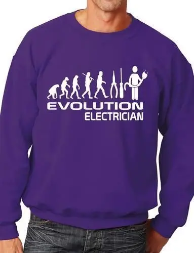 Evolution Of Electrician Funny Sweatshirt Jumper Unisex Birthday Gift More Size and Color-E186
Evolution Of Electrician Funny Sweatshirt Jumper Unisex Birthday Gift More Size and Color-E186