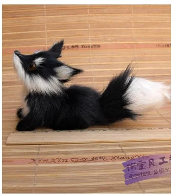 small simulation dark gray fox toy polyethylene & furs look up fox doll gift 15x6x7cm 1016
small simulation dark gray fox toy polyethylene & furs look up fox doll gift 15x6x7cm 1016