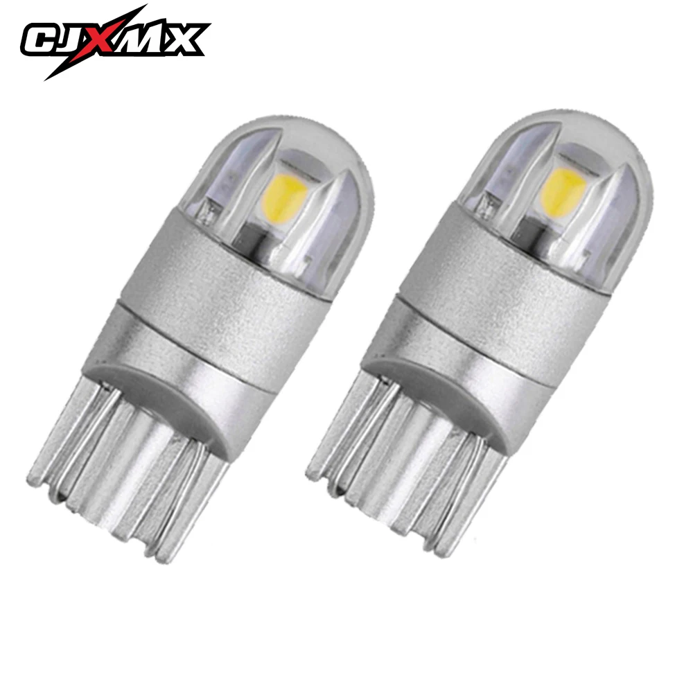 2X T10 w5w светодиодный лампы 3030 SMD 168 194 Габаритные фонари для автомобиля Настольная