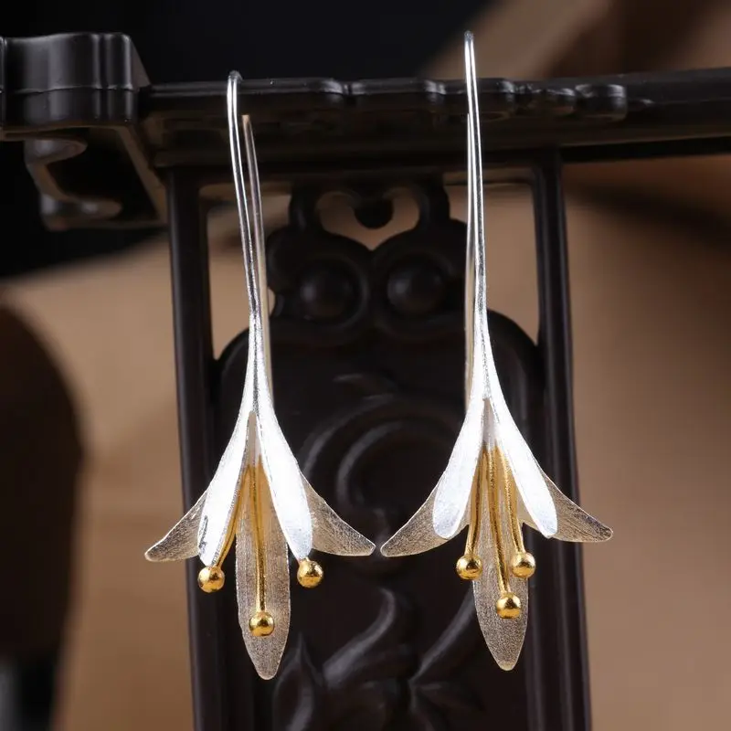 New 2016 Hot Sell Fashion Flower Design 925 Sterling Silver Stud Earrings for Women Christmas Gift
New 2016 Hot Sell Fashion Flower Design 925 Sterling Silver Stud Earrings for Women Christmas Gift