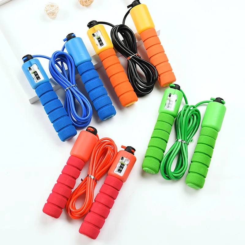 Jump Ropes with Counter Sports Fitness Adjustable Fast Speed Counting Jump Skip Rope Skipping Wire Home Fitness Accessories
Jump Ropes with Counter Sports Fitness Adjustable Fast Speed Counting Jump Skip Rope Skipping Wire Home Fitness Accessories