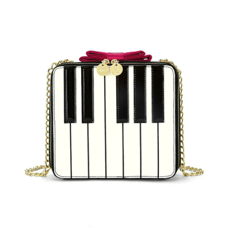Kawaii Piano Pattern Shoulder Bag Vintage Cute Bow Mini Handbag Women Ladies Mobile Purse Famous Brand Messenger Crossbody Bags 
Kawaii Piano Pattern Shoulder Bag Vintage Cute Bow Mini Handbag Women Ladies Mobile Purse Famous Brand Messenger Crossbody Bags