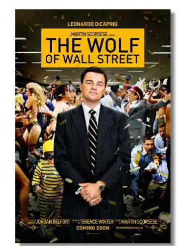 The Wolf of Wall Street Canvas Fabric Poster Movie Classic Fashion Movie Style Custom Print Wall Art
The Wolf of Wall Street Canvas Fabric Poster Movie Classic Fashion Movie Style Custom Print Wall Art