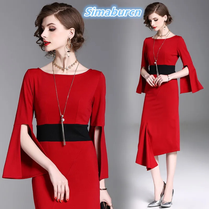 Womens Spring Vintage Asymmetrical Dresses 2018 Europe and United States Brand Autumn Femme Dress Casual Ladies Long Dress XXL
Womens Spring Vintage Asymmetrical Dresses 2018 Europe and United States Brand Autumn Femme Dress Casual Ladies Long Dress XXL