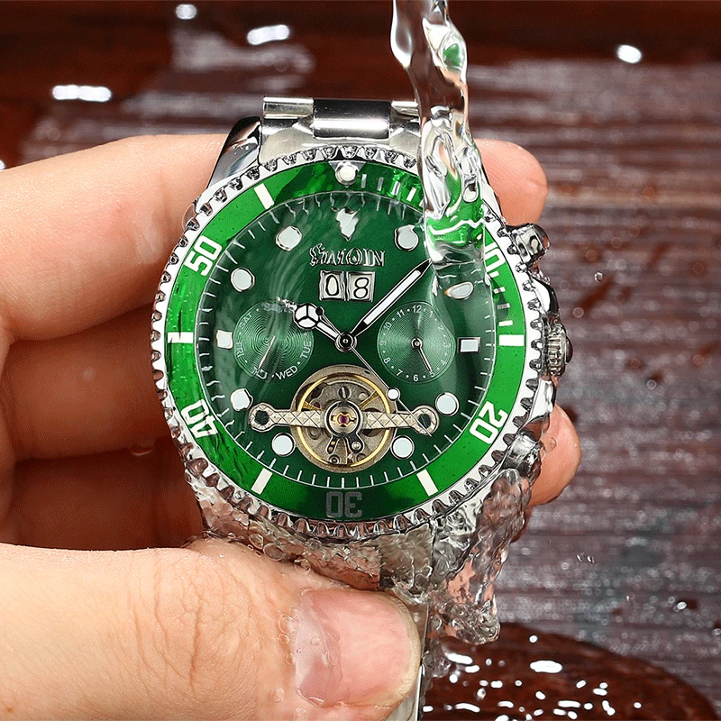 HAIQIN Watch Men Automatic Tourbillon Mechanical Watch Luxury Brand Military Wristwatch Mens Sport Clock Relogio Masculino
HAIQIN Watch Men Automatic Tourbillon Mechanical Watch Luxury Brand Military Wristwatch Mens Sport Clock Relogio Masculino